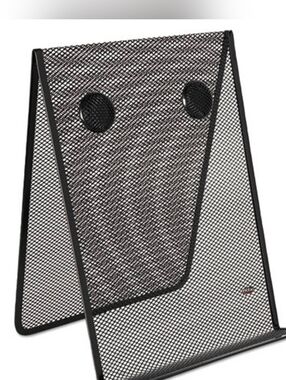 eldon Black Metal Mesh Document Holder With Magnets